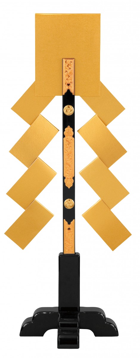 金幣　金紙張御幣　筒型十字台